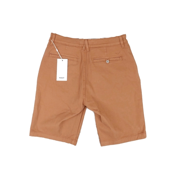 NWT Hudson $145 Mens 30 Terracotta Chino Short Twill Shorts - Picture 2 of 6